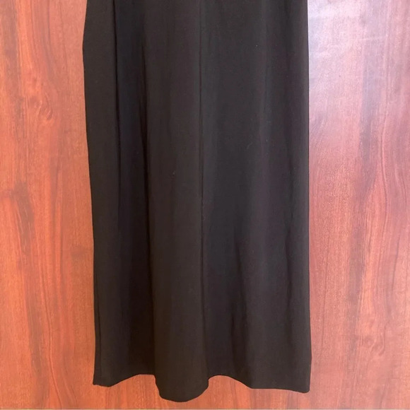 NORMA KAMALI Sleeveless Tank Dress Black Size Medium - Picture 5 of 7